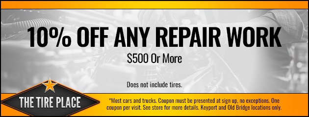 10% Off Any Repair Work of $150 Or More